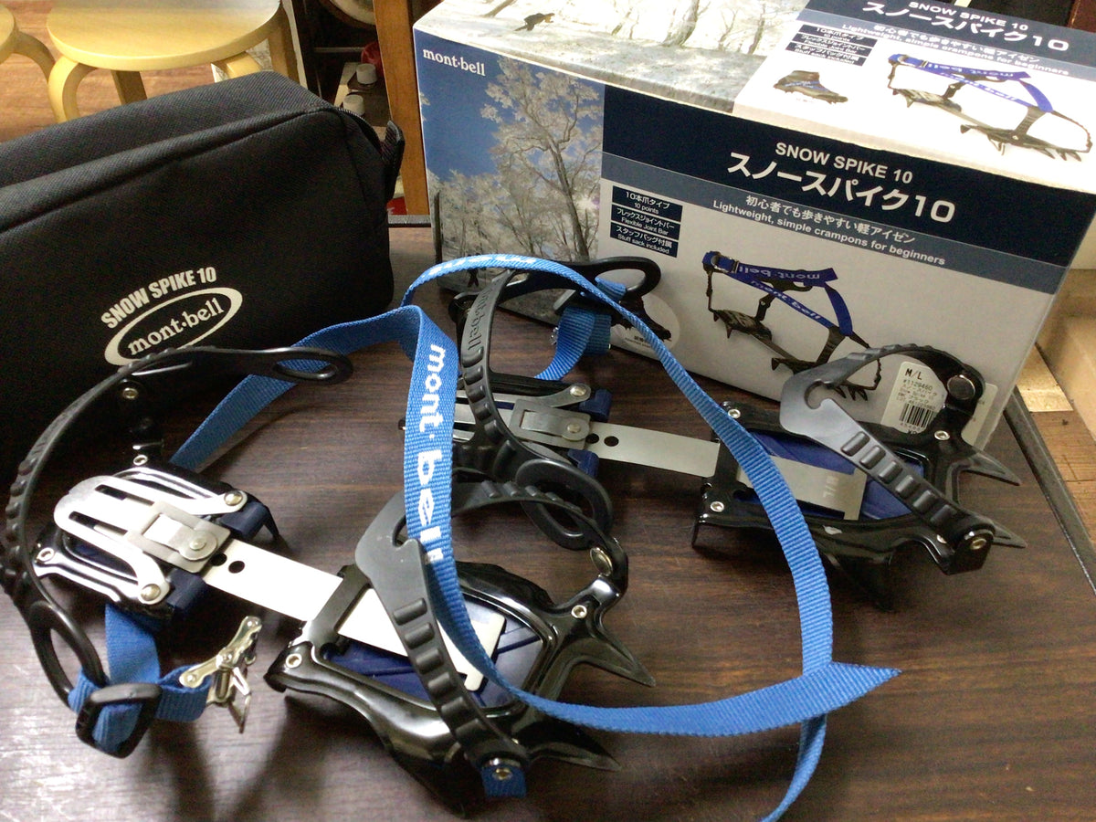 中古A】スノースパイク10 M/L（#1129460）旧モデル／mont-bell