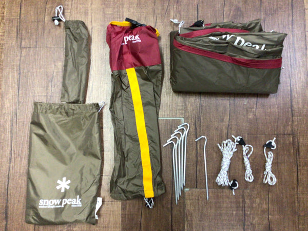 【中古A】ライトタープペンタシールド(STP-381)＋3点セット／snowpeak（スノーピーク）