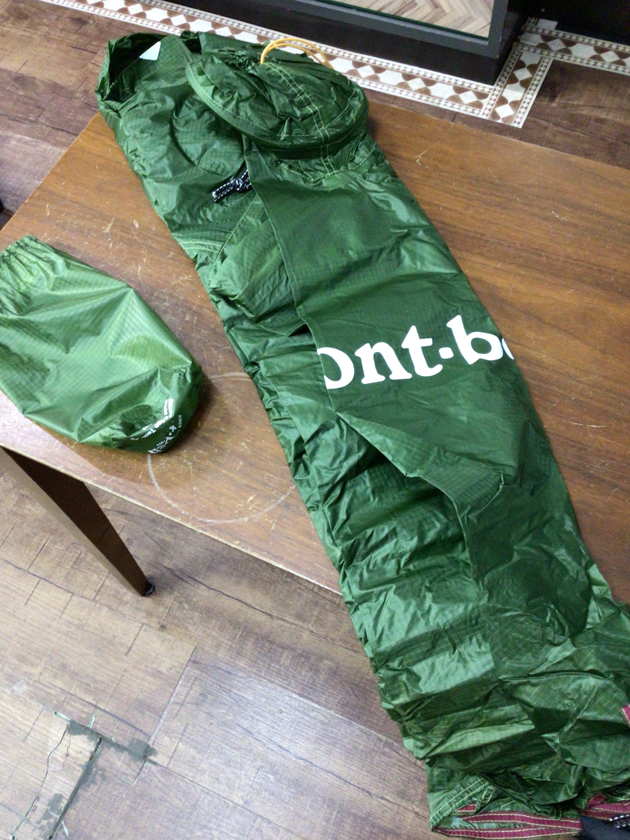 未使用】ステラリッジ1型レインフライ※本体無し／mont-bell（モンベル