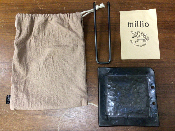 中古A】millio鍛造ソロ鉄板〈正方形〉／みきかじや村 – STEPSTOP
