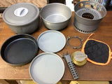 【中古A】アルミクックセット・アルコールバーナー付き（ESCS2350WN）／Esbit（エスビット）