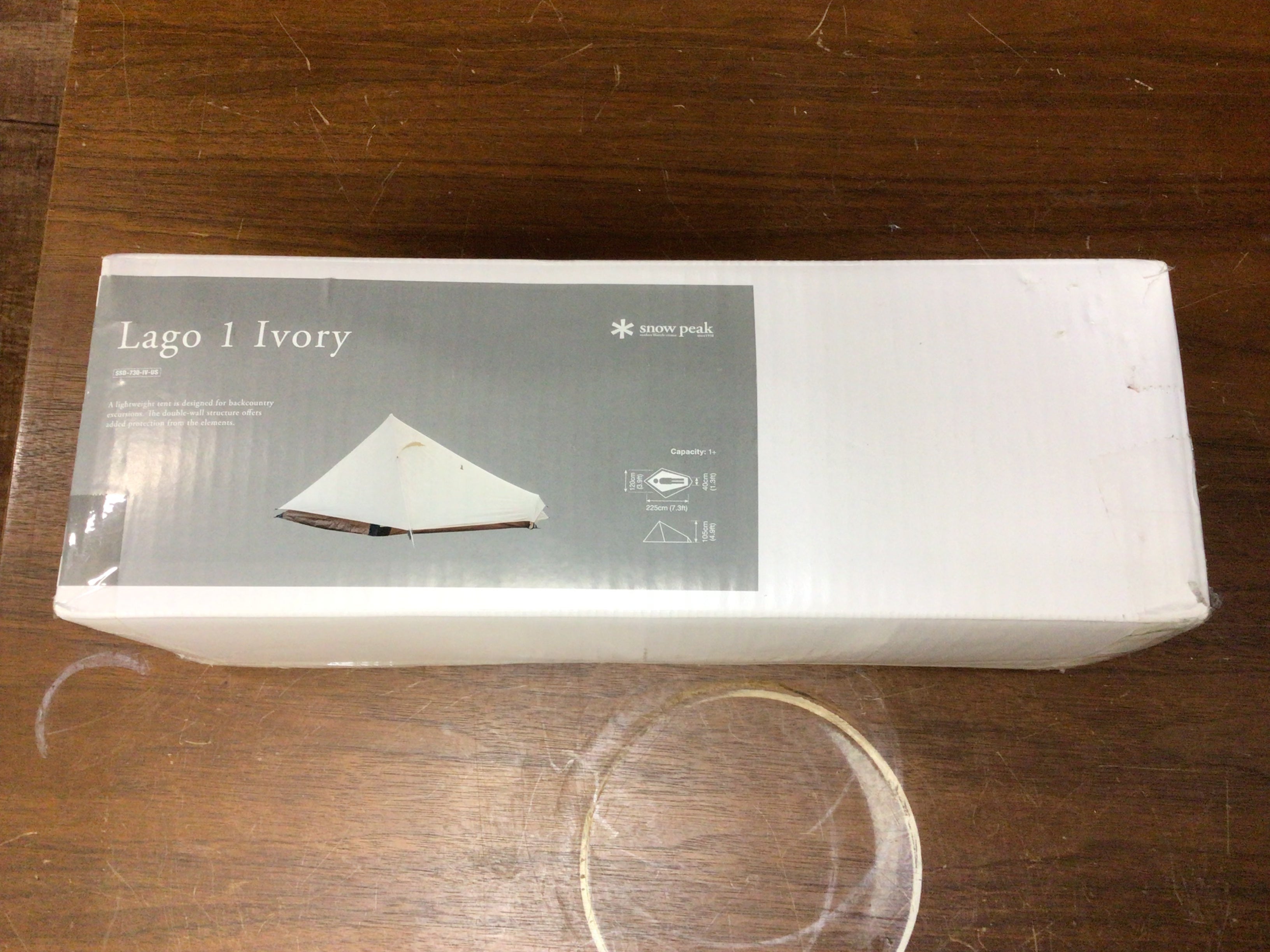 ラゴ1アイボリー ラゴ1 アイボリー(SSD-730-IV-US) | テントの通販（アウトドア