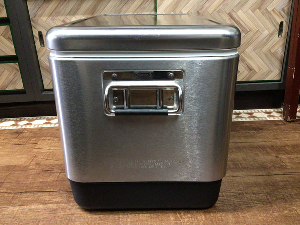 中古A】54QT ステンレススチールベルトクーラー（シルバー）／Coleman