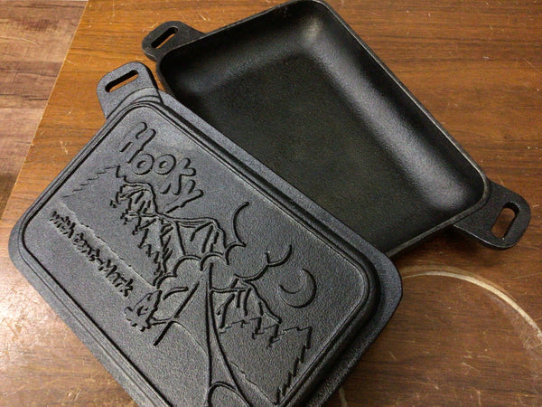 【中古A】「ほ」スクエアスキレット（TM-1835）／tent-Mark DESIGNS（テンマクデザイン）