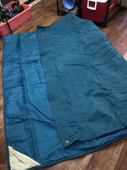 中古A】薄手テントインナーマット（3～4人用）／SOUTH FIELD