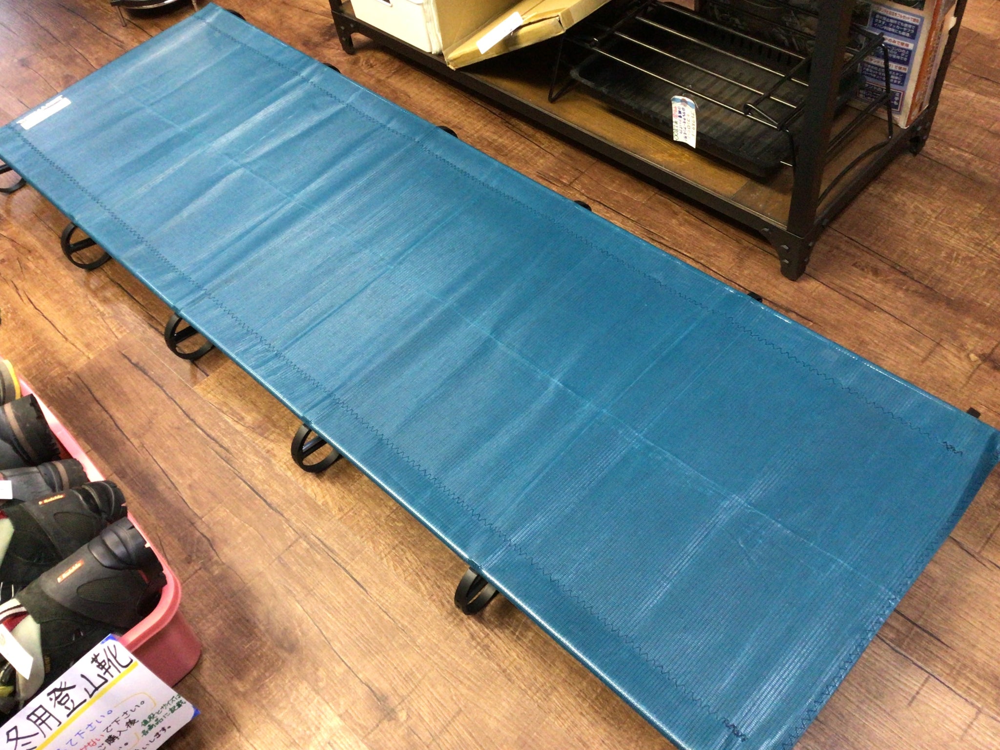 【新品未使用品】THERMAREST(サーマレスト メッシュコット レギュラー 中古A】メッシュコット（レギュラーサイズ）／THERMAREST